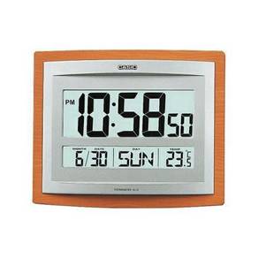 CASIO Wood Clock ID15S Digital With Auto Calendar