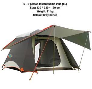 5-6 Person Cabin Tent