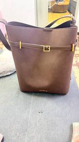 Christy Ng (preloved) Anora Bucket Chestnut Brown