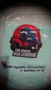 New The Bursa BullCharge Teal Color Face Towel