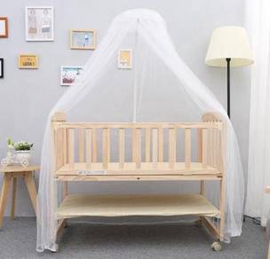 Baby cot katil bayi infant bed mattress cradle 2