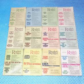 Reader's Digest 1981 Magazine Complete Set