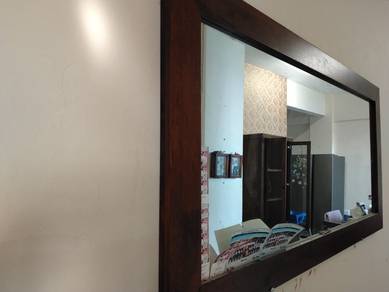 TV Kabinet, Kabinet Hiasan, Cermin kayu