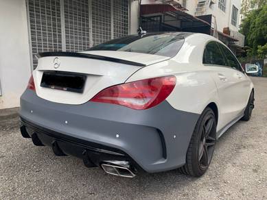 Cla W117 Cla45 Fl Rear Diffuser With Tip Bodykit