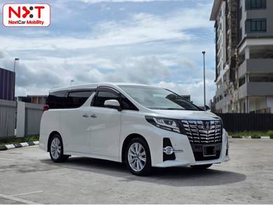 2018 Toyota Alphard 2.5 SC