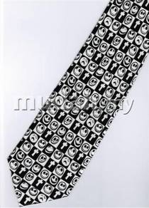 Tim Burton's Nightmare Christmas Cross Neck Tie