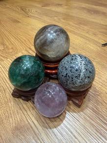 Crystal Sphere Collection Bundle (50–70mm)