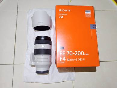Sony FE 70-200mm F4 G II