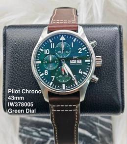 IWC Pilot’s Watch Chrono 43mm IW378005 NEW