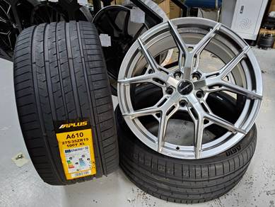 BMW 5 Series F10 19" Flow Formed Rim + Tayar R217