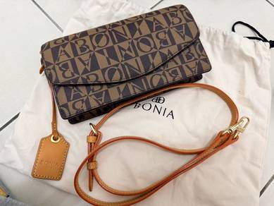 Bonia monogram crossbody bag