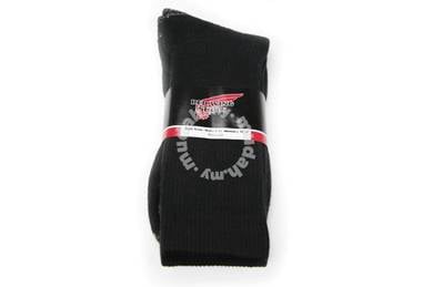 Socks Red Wing 85% Cotton Cushion Black 97246