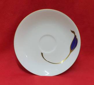 Givenchy Blue Leaf Saucer