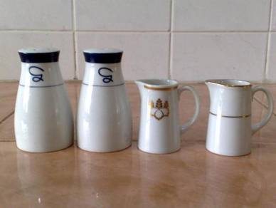 Lada garam noritake salt pepper shaker milk jug