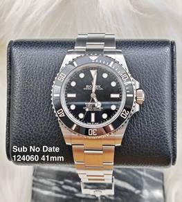 olex Submariner No Date 41mm 124060 NEW full set