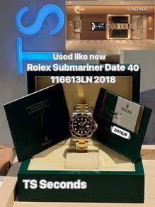 Rolex Submariner Black 116613LN 2018 Black