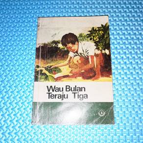 Vintage 1980 Wau Bulan Teraju Tiga Antologi Cerpen