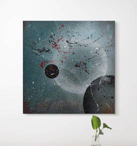 Expression abstract painting 