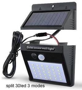 30LED LIGHT SPLIT SOLAR LAMPU MOTiON SENSOR LAMP