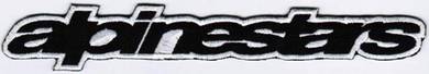 Alpinestars Text Logo #WTB Motorcycle Sport Patch