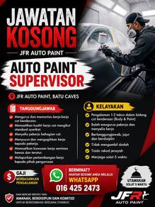 Super visor bengkel cat kereta