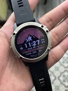 Garmin fenix 6 pro - silver - like new