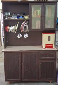 Used Kitchen Cabinet with Marble Top