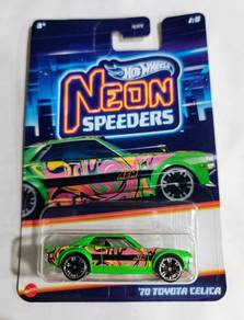 Hot Wheels 70 Toyota Celica neon speeders