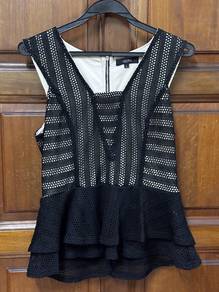 Black Stripe Line Dress