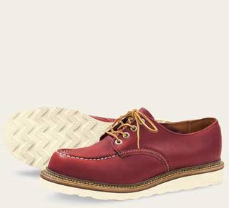 Work Shoes Red Wing Men Oxford Low Cut Brown 8103