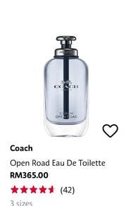 coach open road for men