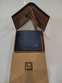 navy blue men wallet