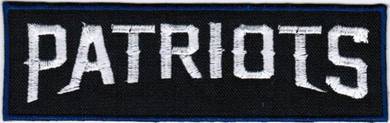NFL New England Patriots TL Football Patch
