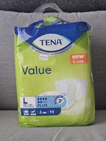 Tena adult tape diaper size L