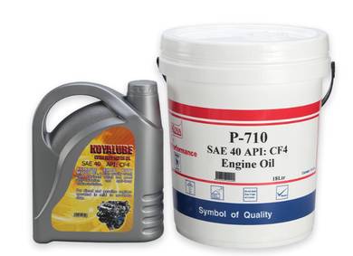 Koya P-710 SAE 40 API:CF4 Engine Oil / 18 liter