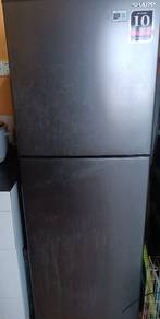 sharp 2 door fridge