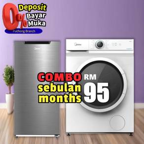Combo Set Peti Sejuk Peti Ais Mesin Basuh Fridge R