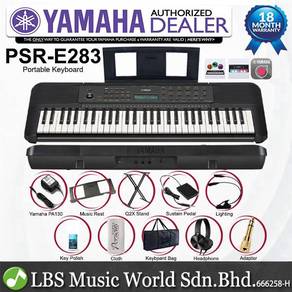 Yamaha PSR-E283 61 Key Portable Keyboard Piano P3
