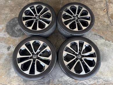 Rim second 18 accord G9 siap tayar civic Hrv brv