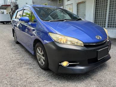 Toyota wish s spec front rear bumper bodykit zge20