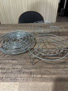 Stainless Steel Steamer Rack 3CM Height 7pcs Total
