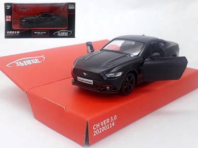 2015 Ford Mustang 1/36 model car - Matte black