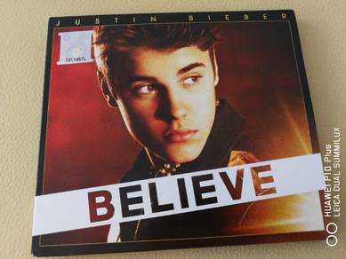 CD Justin Bieber-Believe Deluxe CD/DVD