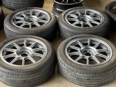 Sport Rim 16 Second WedsSport TC105X Siap Tayar Se