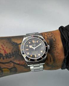Custom Seiko Mod 39mm Vintage Scubamaster Black