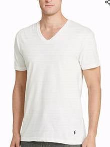 Polo Ralph Lauren V Neck White Tee