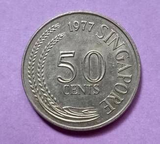 Singapore 50 Cents 1977
