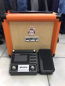 Amp- Orange + Multieffect- Mooer GE100