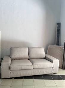 Ikea KIVIK 2 seater SOFA in ORRSTA light grey