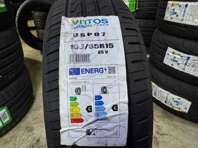 Tayar Baru 185 55 15 Vittos vsp07 2026 new tyre
